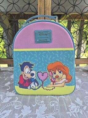 Loungefly Goofy Movie Max And Roxanne Mini Backpack